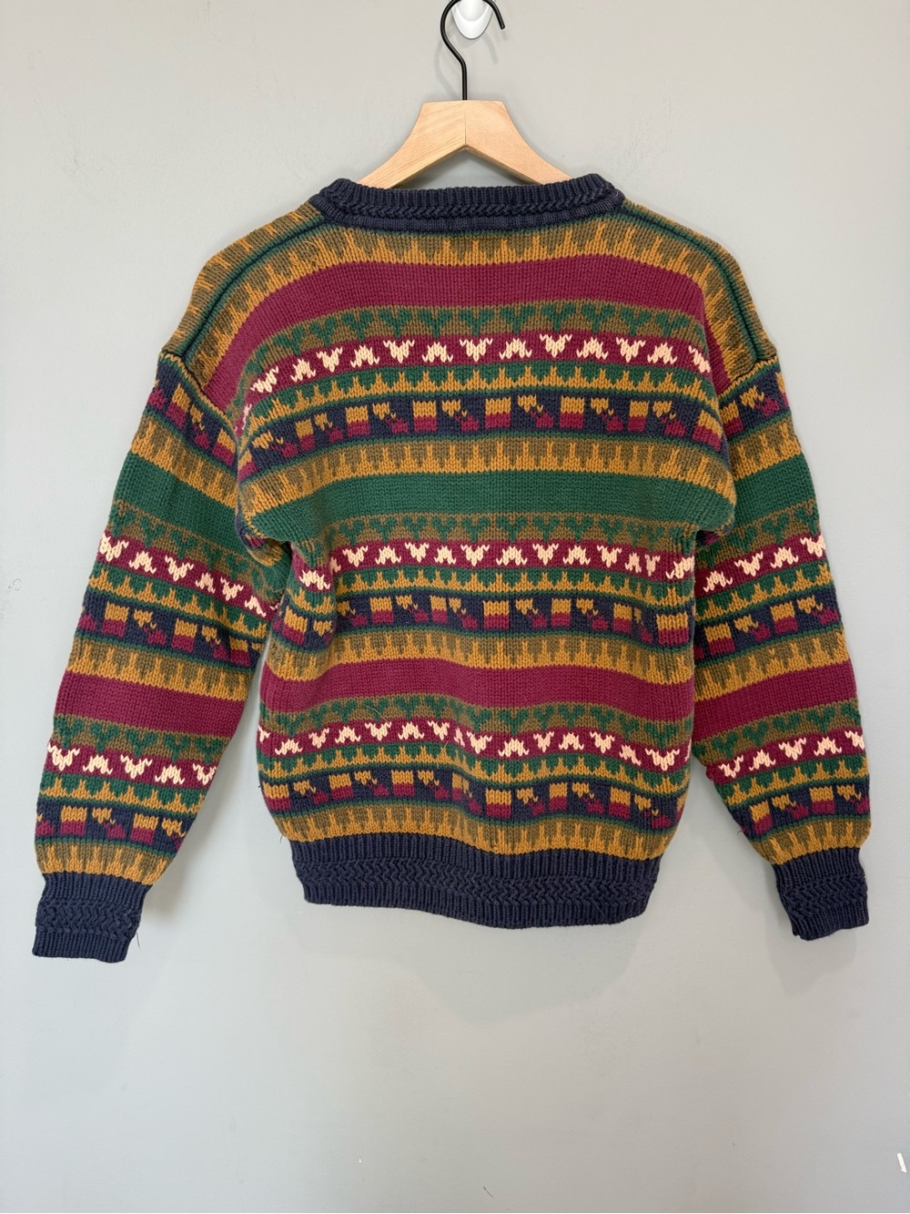 Vintage GANT Fair Isle Grandpaโ Sweater | Cottagecore Knit - Picture 5 of 5